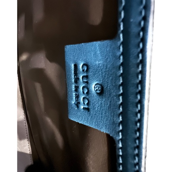 Gucci Teal Dollar Medium Shoulder Bag with interlocking G - Picture 13 of 13